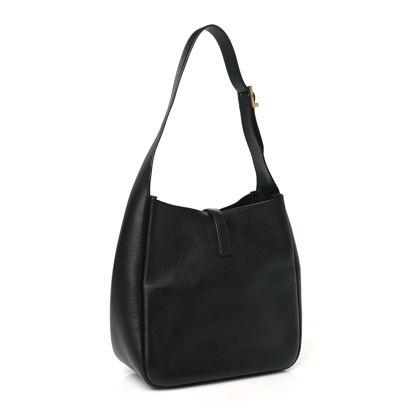 Smooth Calfskin Small Le 5 A 7 Soft Hobo Black