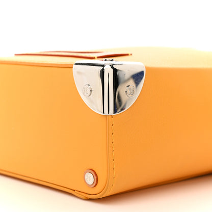 Louis Vuitton Calfskin N°7 Vertical Box Trunk Yellow 9 of 9