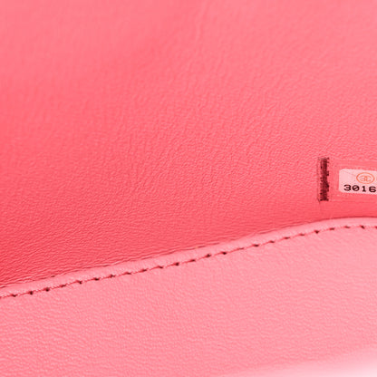 Chanel Lambskin Quilted Trendy Vanity Case Pink 7 of 10