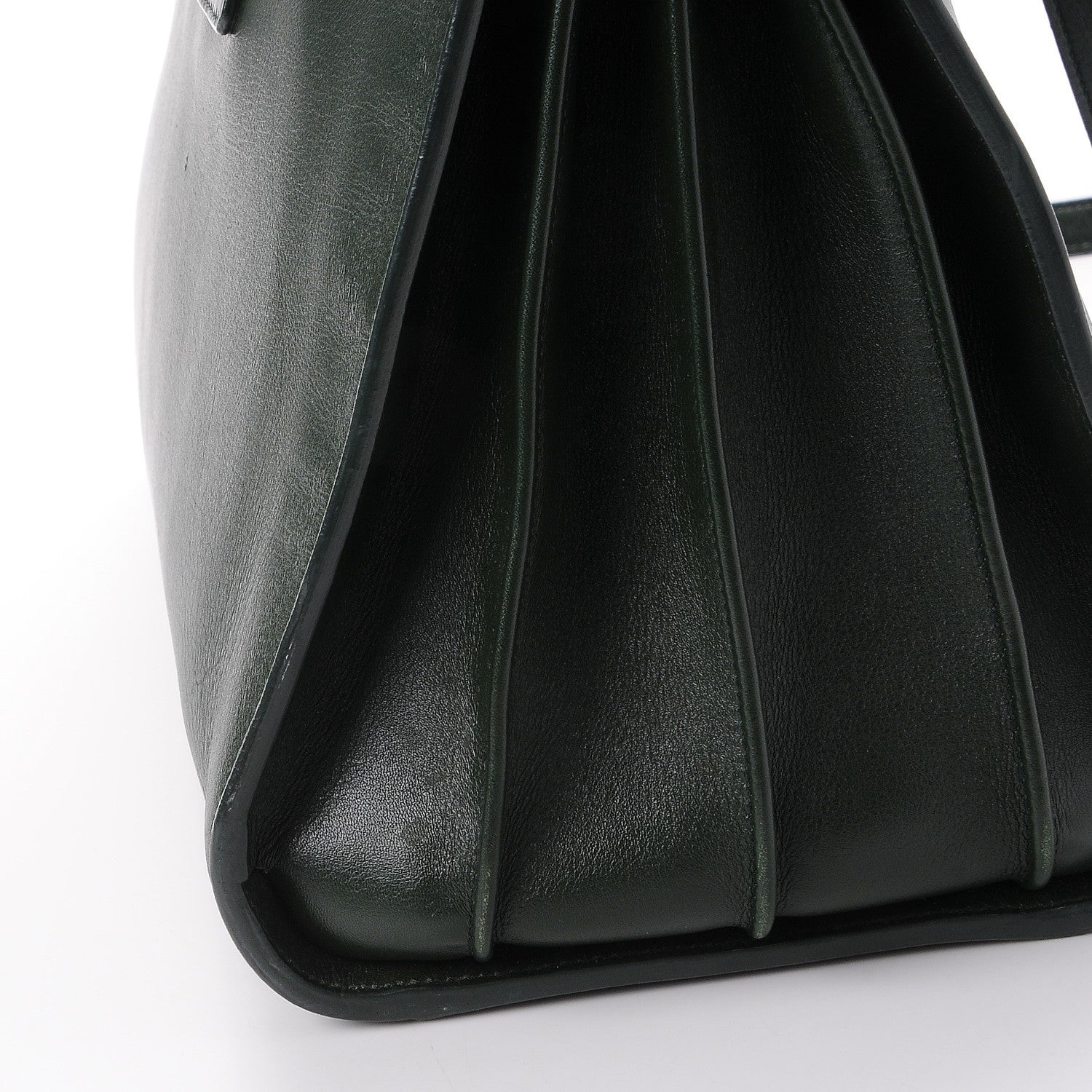 Saint Laurent Calfskin Small Sac De Jour Dark Green 15 of 16