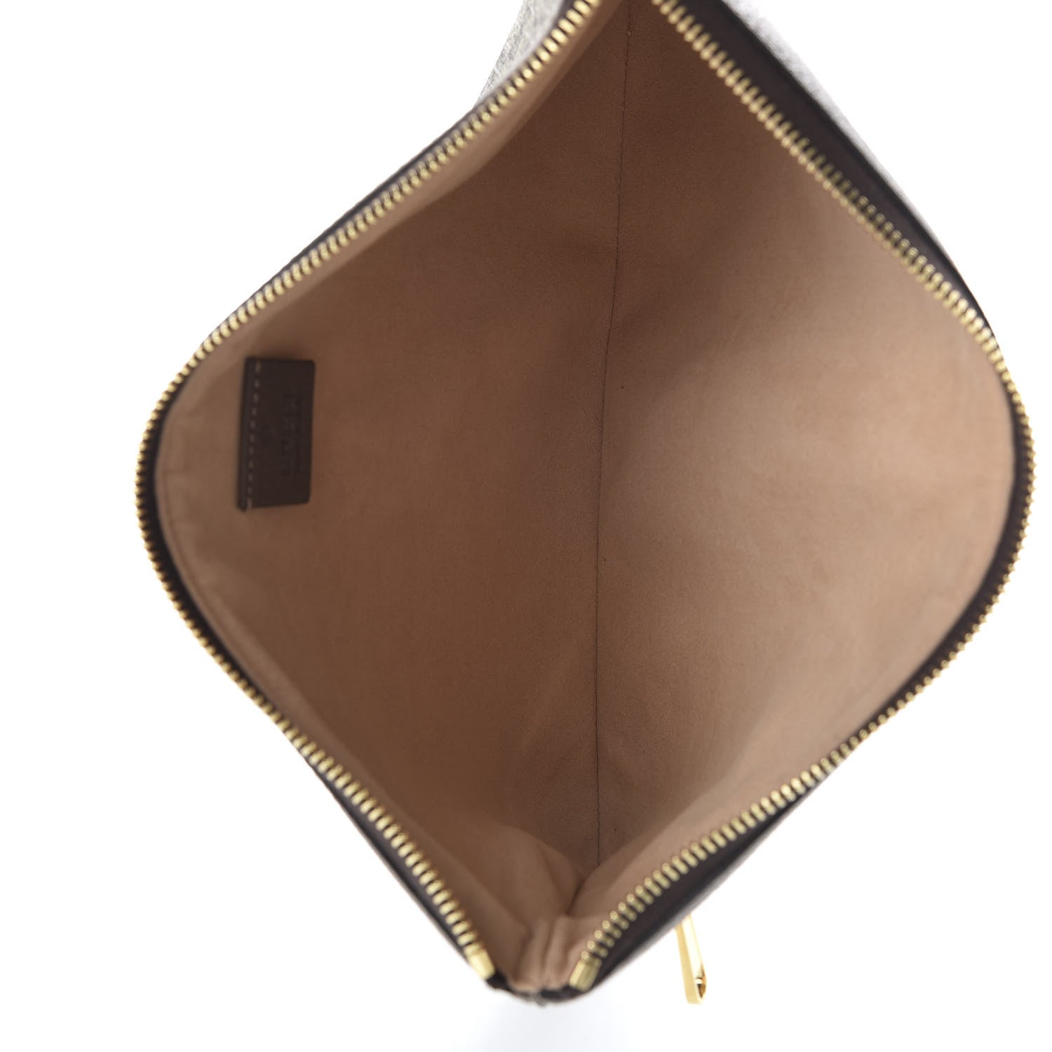 Gucci GG Supreme Monogram Large Ophidia Pouch Clutch Brown 5 of 8