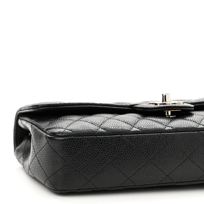 Chanel Caviar Quilted East West Flap Black 9 of 11