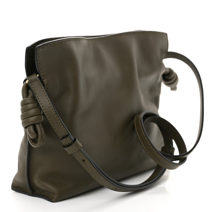 Loewe Calfskin Mini Flamenco Knot Clutch Vintage Khaki 2 of 11