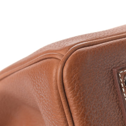 Hermes Natural Barenia Faubourg Birkin 35 Fauve 11 of 21