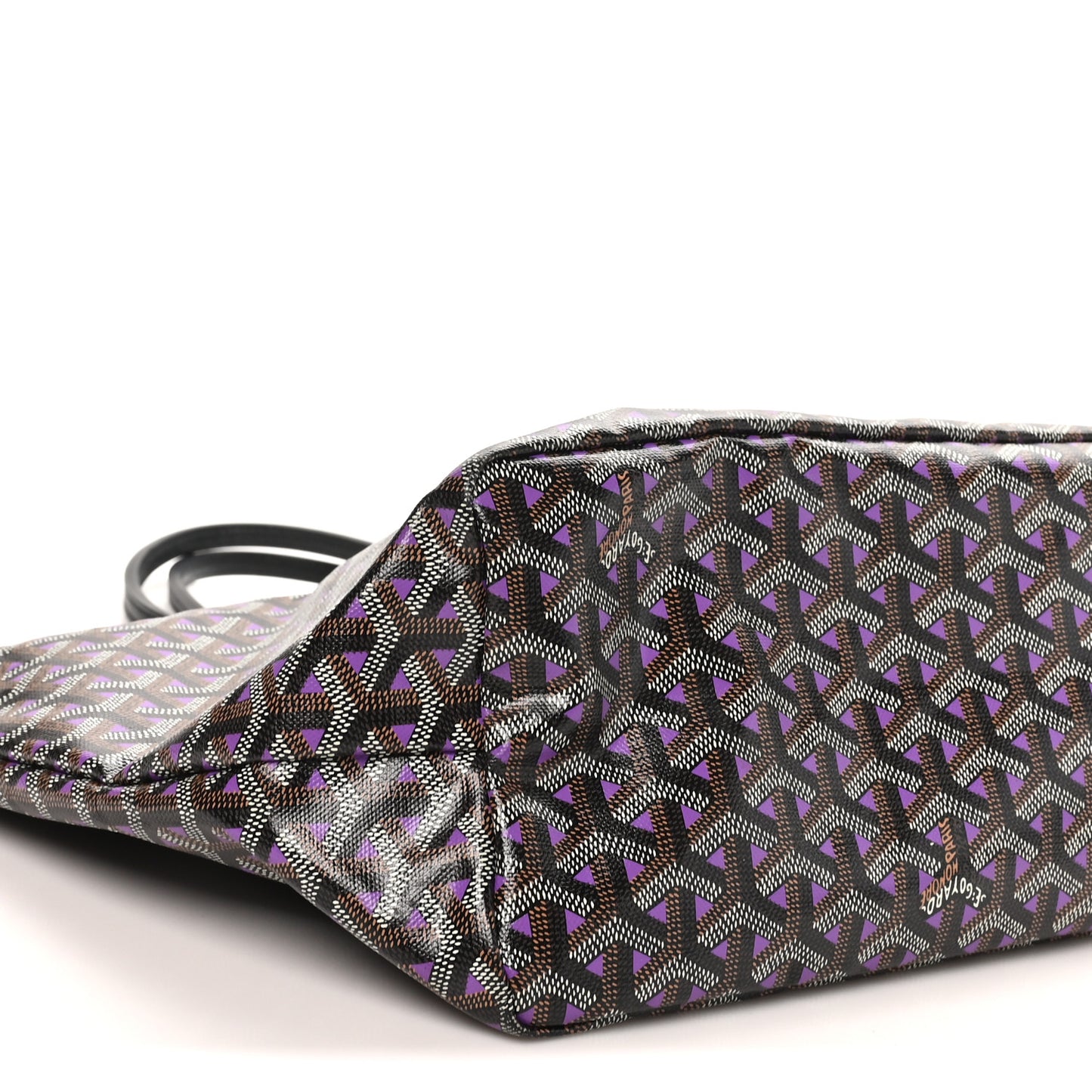 Goyardine Saint Louis Claire Voie PM Black Violet