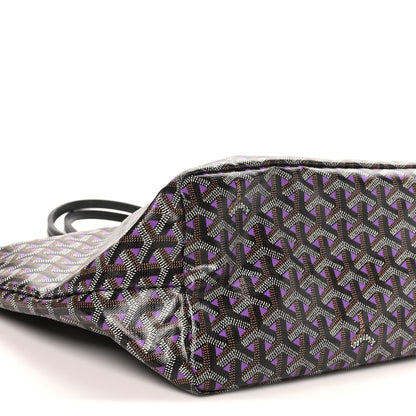 Goyard Goyardine Saint Louis Claire Voie PM Black Violet 10 of 11