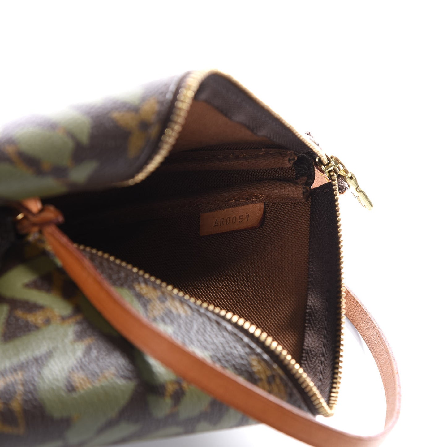 Monogram Graffiti Pochette Accessories Kaki