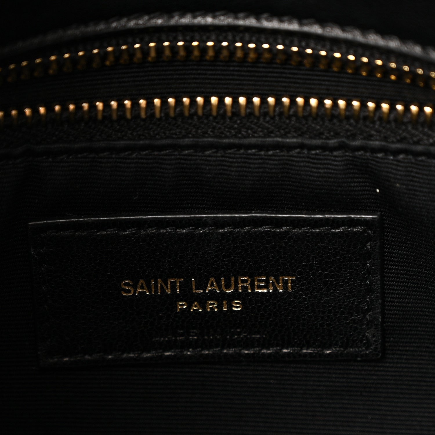 Saint Laurent Lambskin Quilted Toy Loulou Puffer Monogram Chain Satchel Black 6 of 13