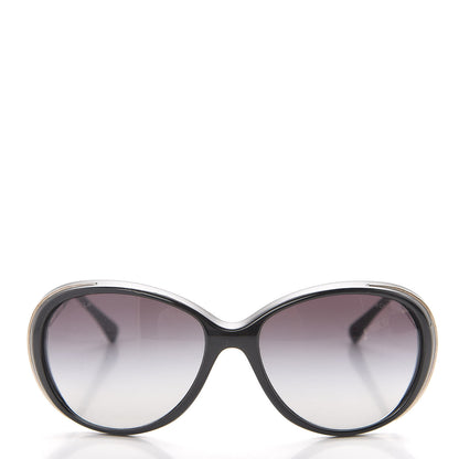 Chanel Acetate Butterfly CC Sunglasses 6037 Black 2 of 7