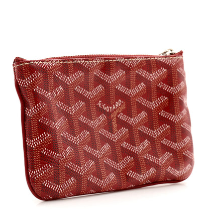 Goyard Goyardine Mini Senat Pochette Red 3 of 8