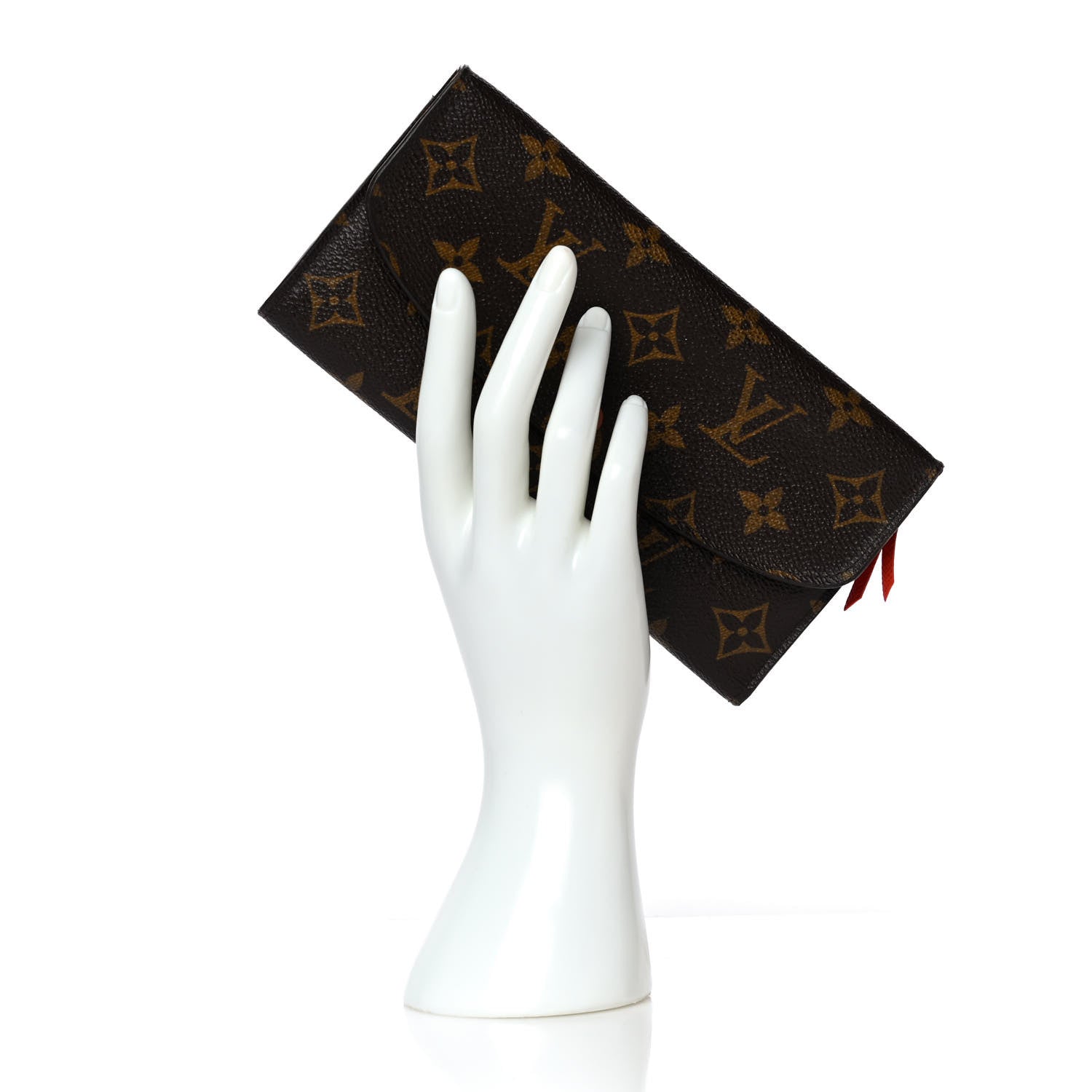 Louis Vuitton Monogram Emilie Wallet Piment 4 of 22