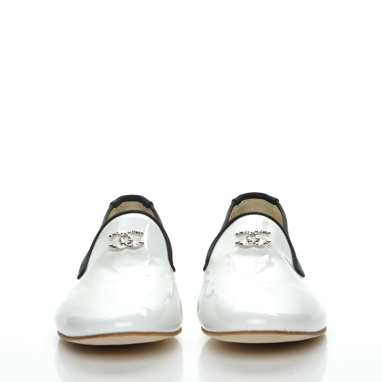 Patent CC Loafers 39 White