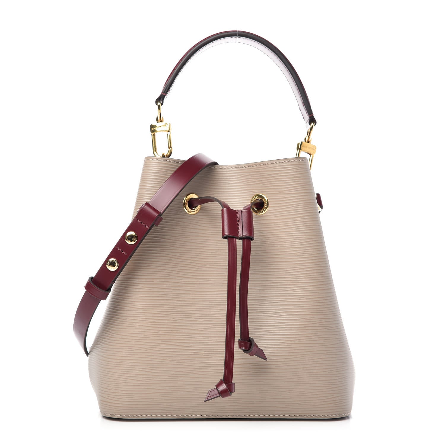 Louis Vuitton Epi Neonoe BB Galet Grenat 1 of 9