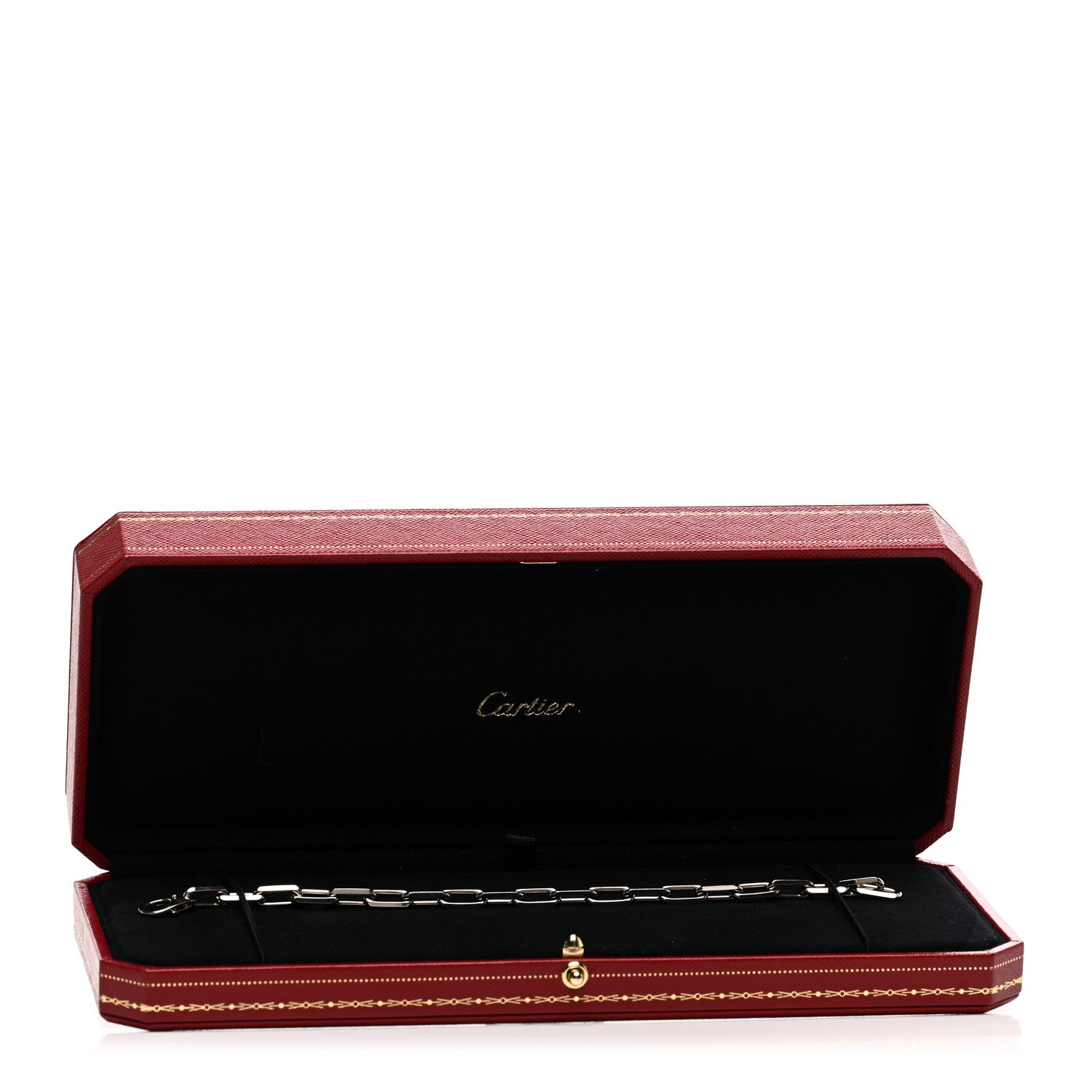 Cartier 18K White Gold Santos de Cartier Bracelet 4 of 4