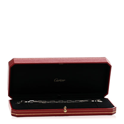 Cartier 18K White Gold Santos de Cartier Bracelet 4 of 4