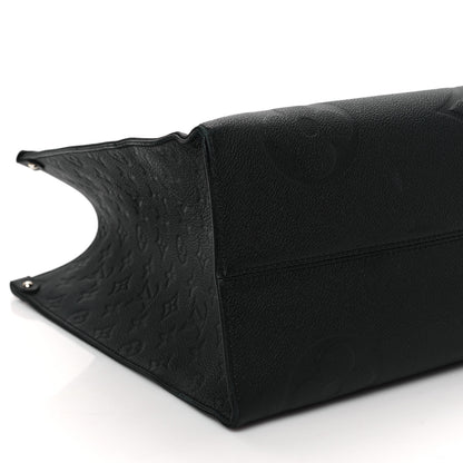 Louis Vuitton Empreinte Monogram Giant Onthego GM Black 6 of 10