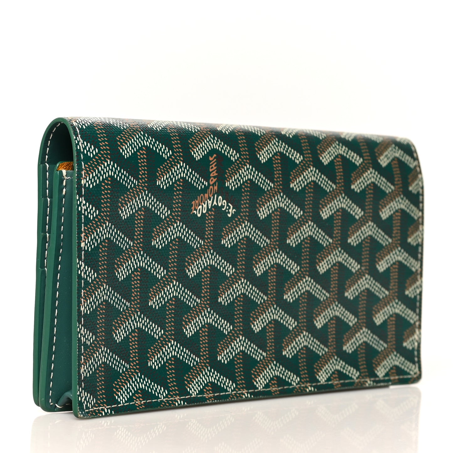 Goyardine Richelieu Wallet Green