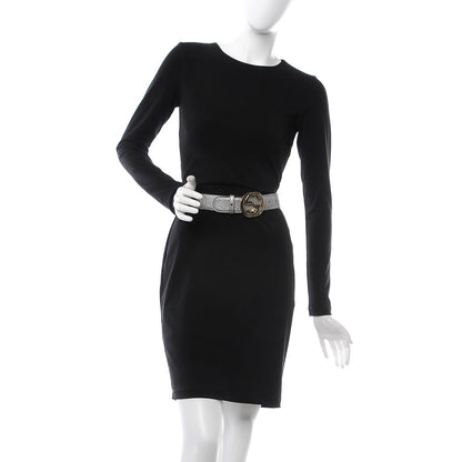 Gucci Guccissima Interlocking G Belt 95 38 Silver 2 of 11