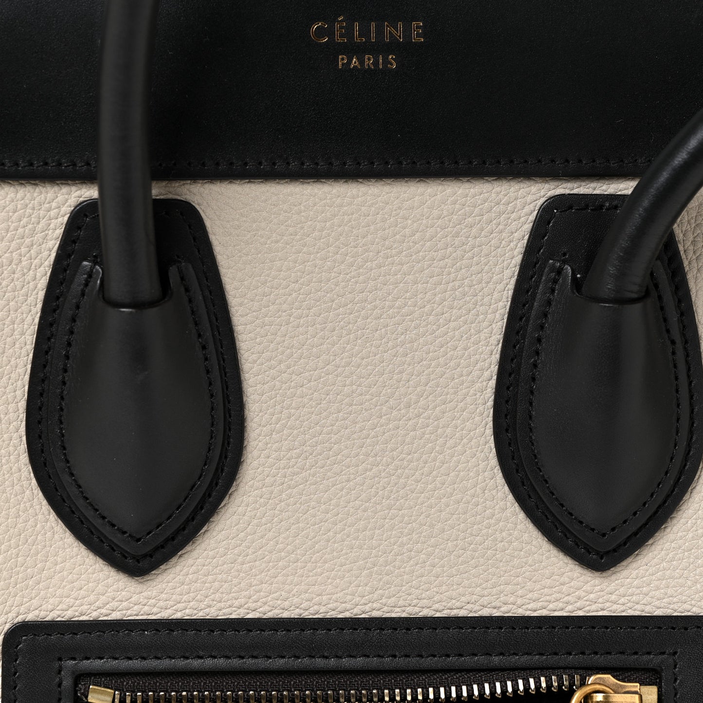 Baby Grained Calfskin Nubuck Micro Tri-Color Luggage Desert