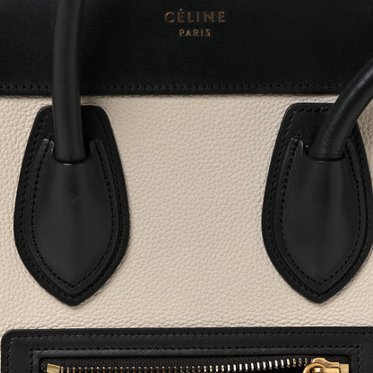 Celine Baby Grained Calfskin Nubuck Micro Tri-Color Luggage Desert 8 of 16