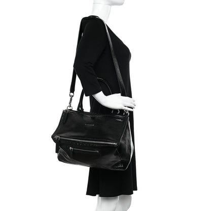 Givenchy Crinkled Patent Medium Pandora Black 2 of 11