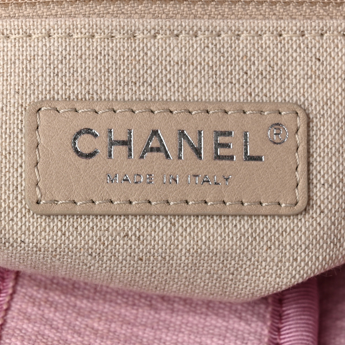 Mixed Fibers Small Deauville Tote Pink