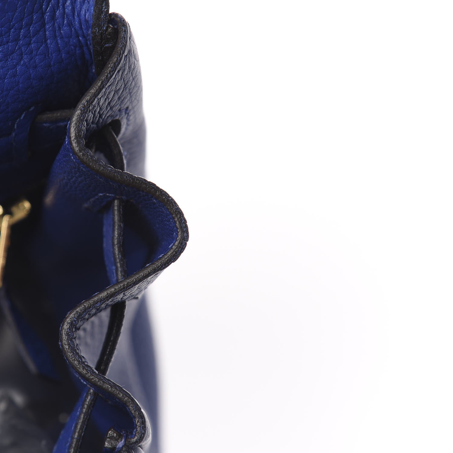 Hermes Togo Kelly Retourne 28 Bleu Electrique 37 of 37