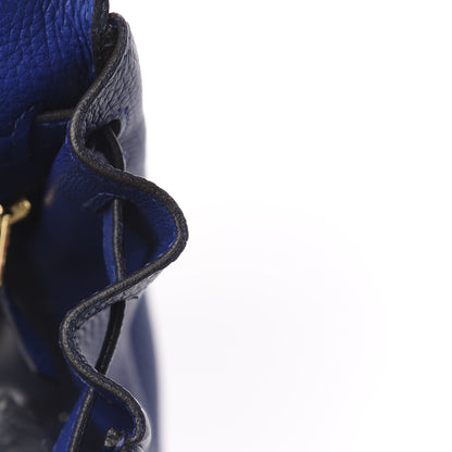 Hermes Togo Kelly Retourne 28 Bleu Electrique 37 of 37