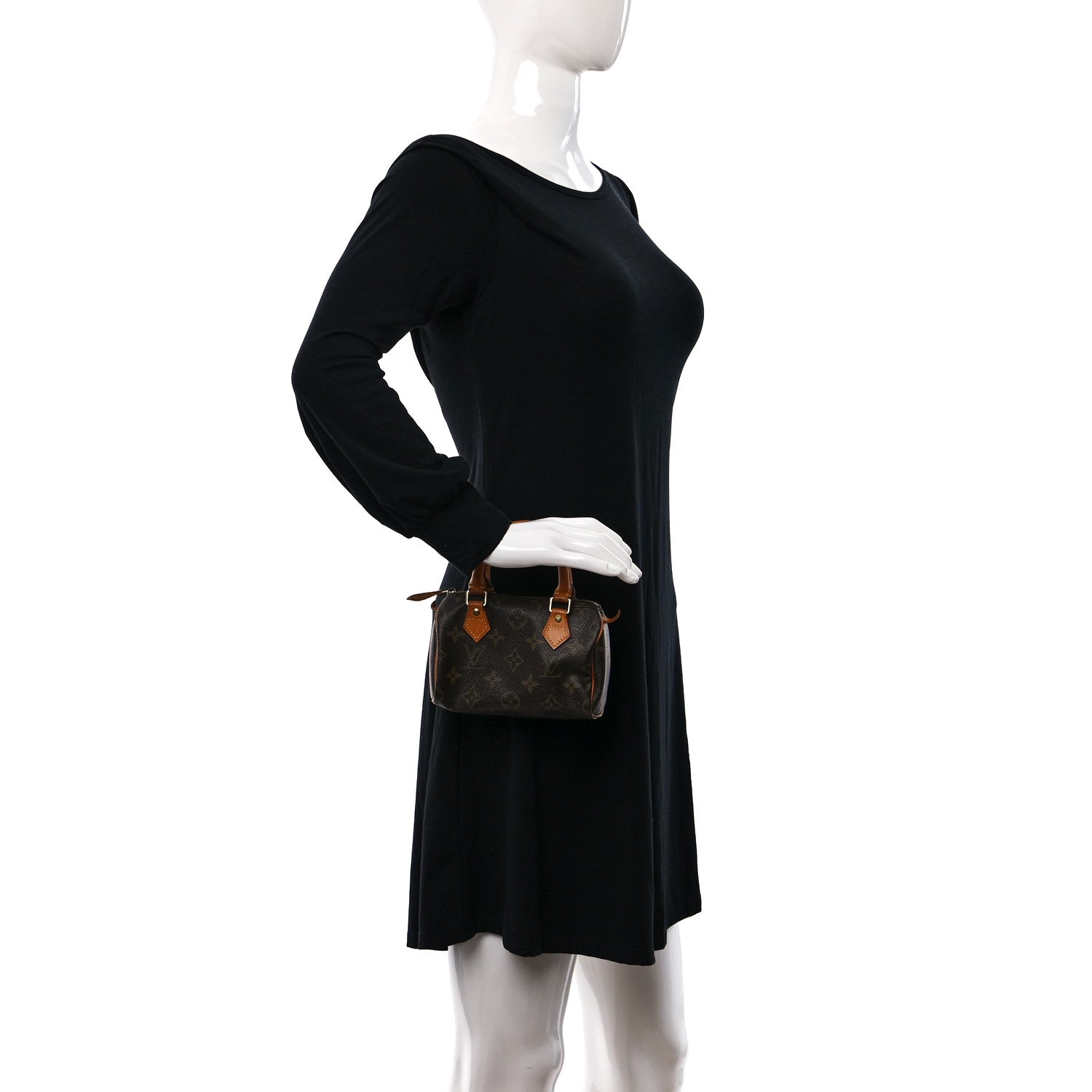 Louis Vuitton Monogram Mini Sac HL Speedy 2 of 10
