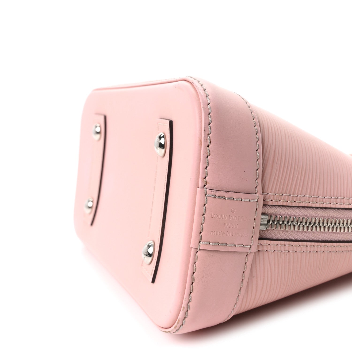 Louis Vuitton Epi Alma BB Rose Ballerine 9 of 9