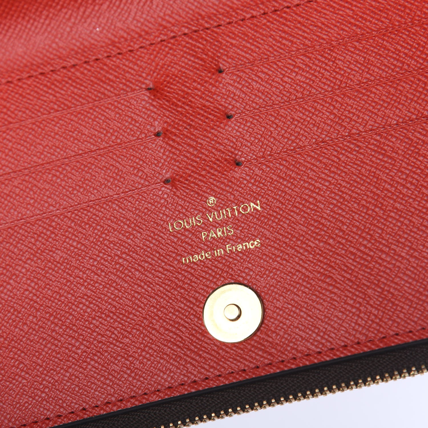 Louis Vuitton Monogram Adele Wallet Coquelicot 8 of 10