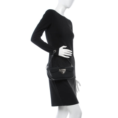 Louis Vuitton Epi Montaigne Clutch Black 2 of 8