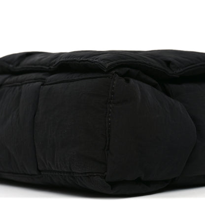 Bottega Veneta Nylon Intrecciato Padded Tech Maxi Cassette Bag Black 10 of 10