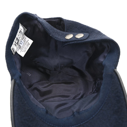 Hermes Cashmere Jump Cap 57 Marine Black 7 of 9