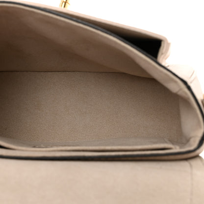 Louis Vuitton Grained Calfskin Lockme Tender Greige 5 of 9