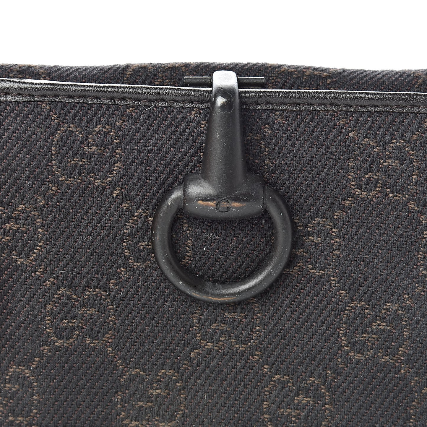 Monogram Glam French Flap Wallet Black