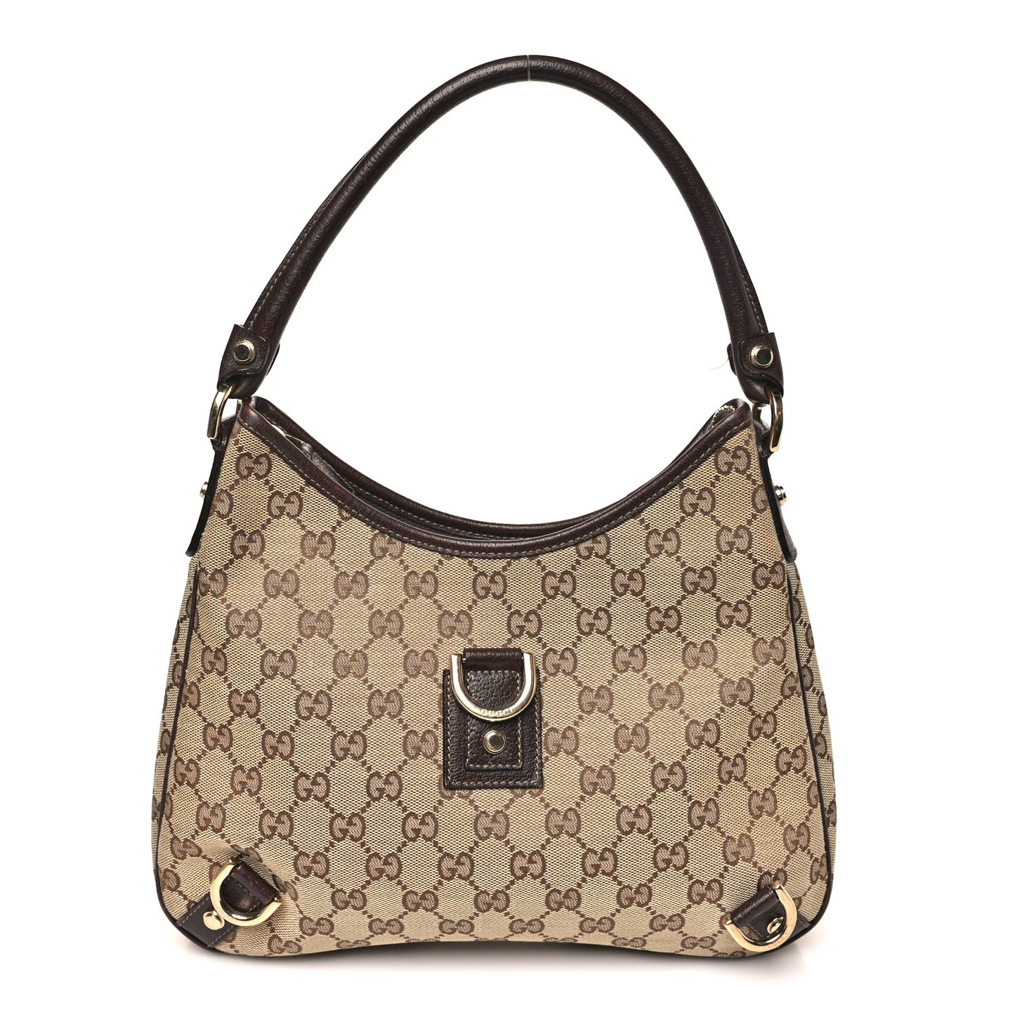 Monogram Medium Abbey D Ring Hobo Brown