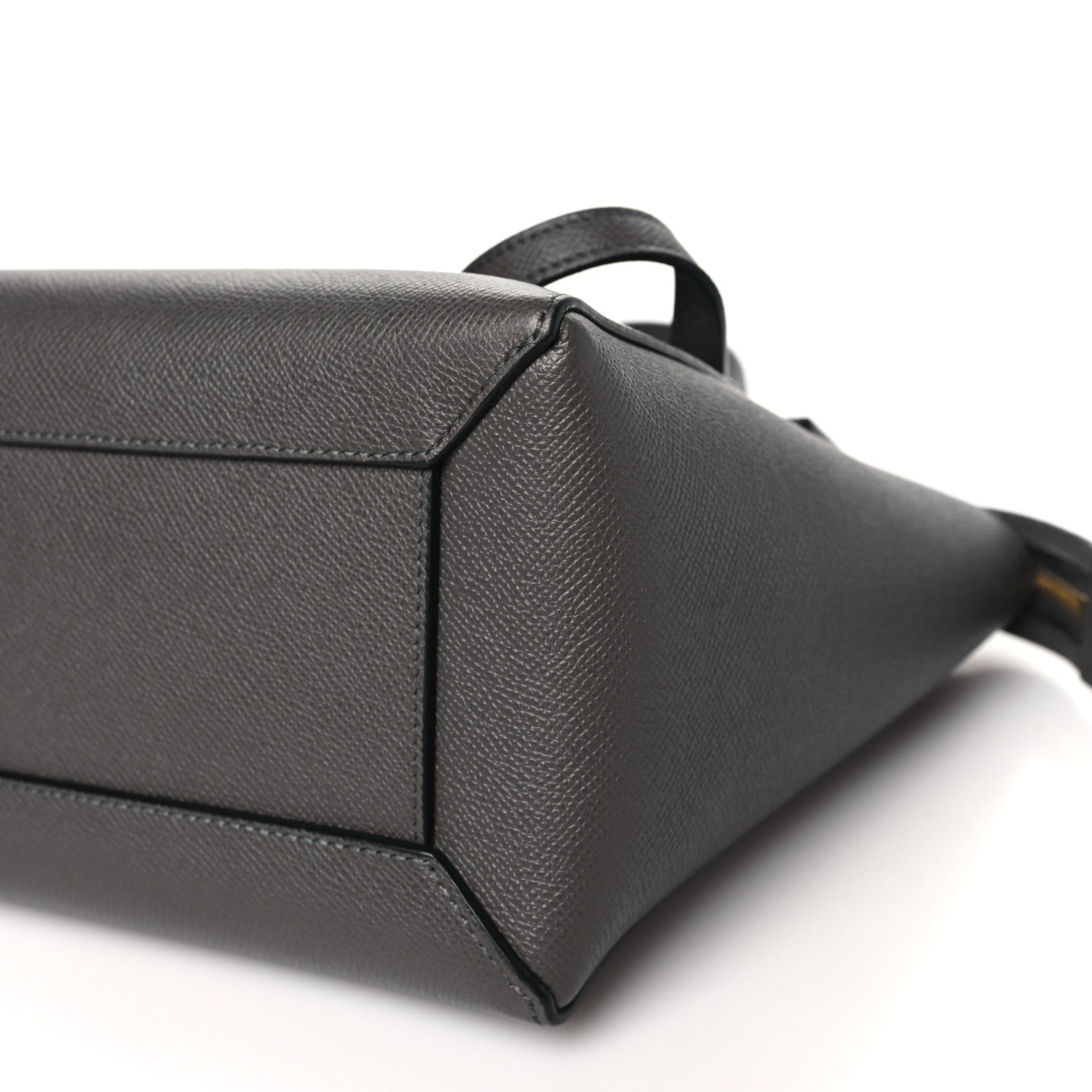 Celine Grained Calfskin Micro Belt Bag Grey 11 of 13