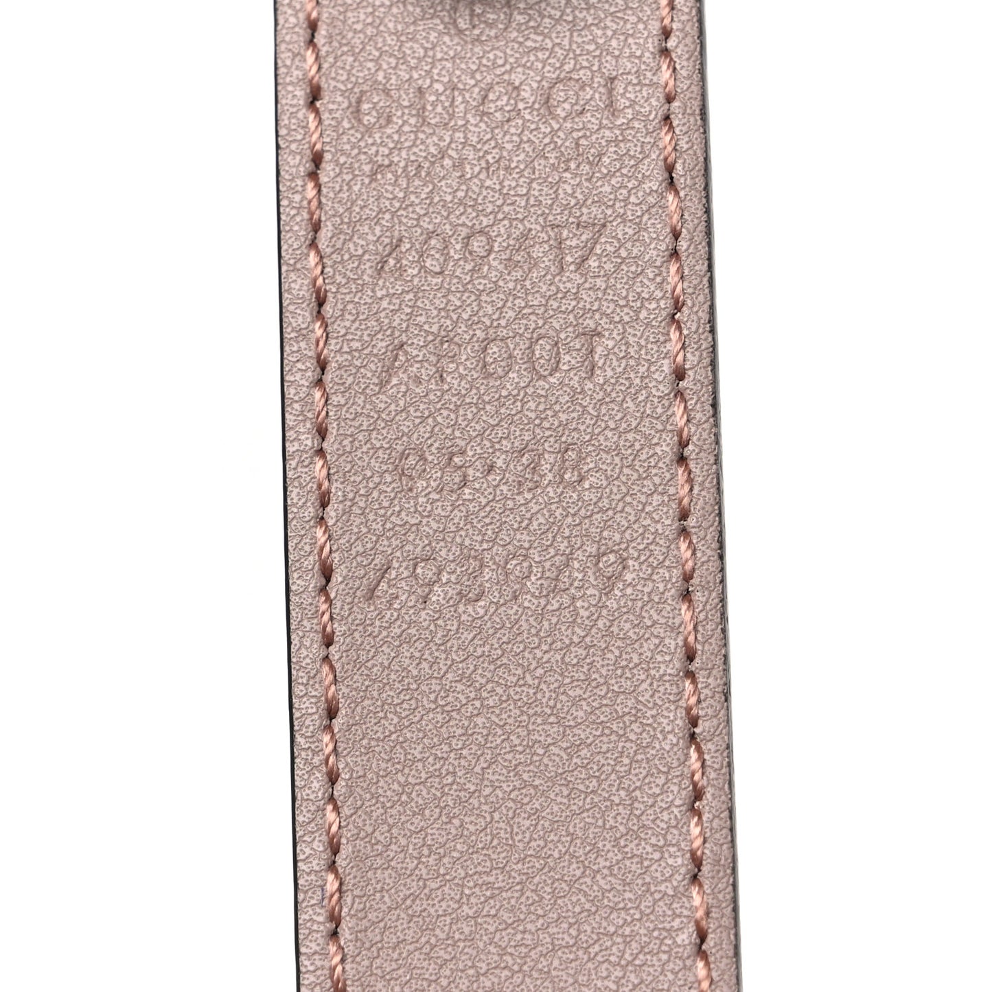 Calfskin Double G 20mm Belt 95 38 Porcelain Rose