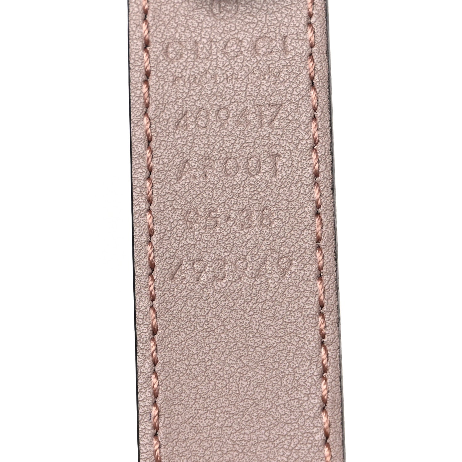 Gucci Calfskin Double G 20mm Belt 95 38 Porcelain Rose 5 of 5
