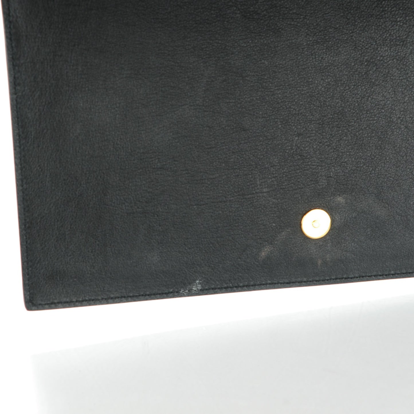 Calfskin Monogram Large Belle De Jour Clutch Black