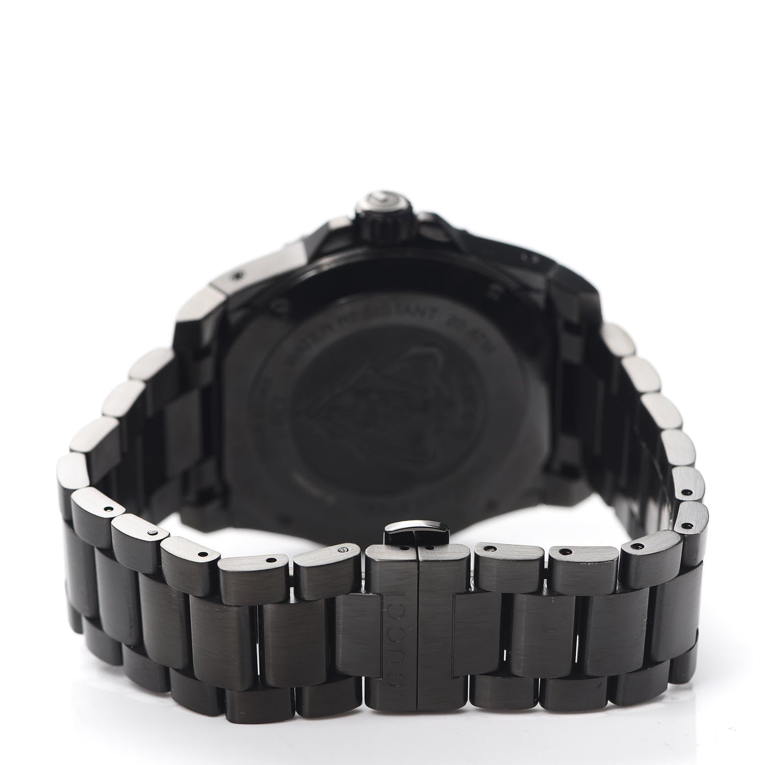 Gucci PVD Stainless Steel 45mm Dive Quartz Watch Black 3 of 5