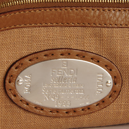 Fendi Cuoio Romano Selleria Large Villa Borghese Tote Brown 6 of 8