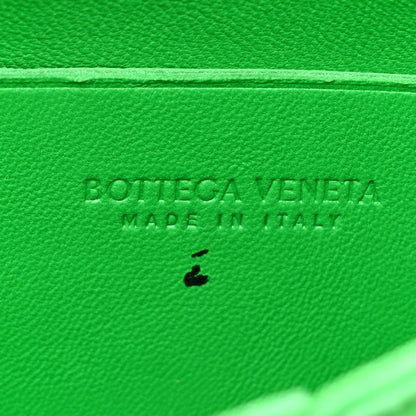 Bottega Veneta Lambskin Maxi Intrecciato Extra Mini Cassette Crossbody Bag Parakeet 6 of 12