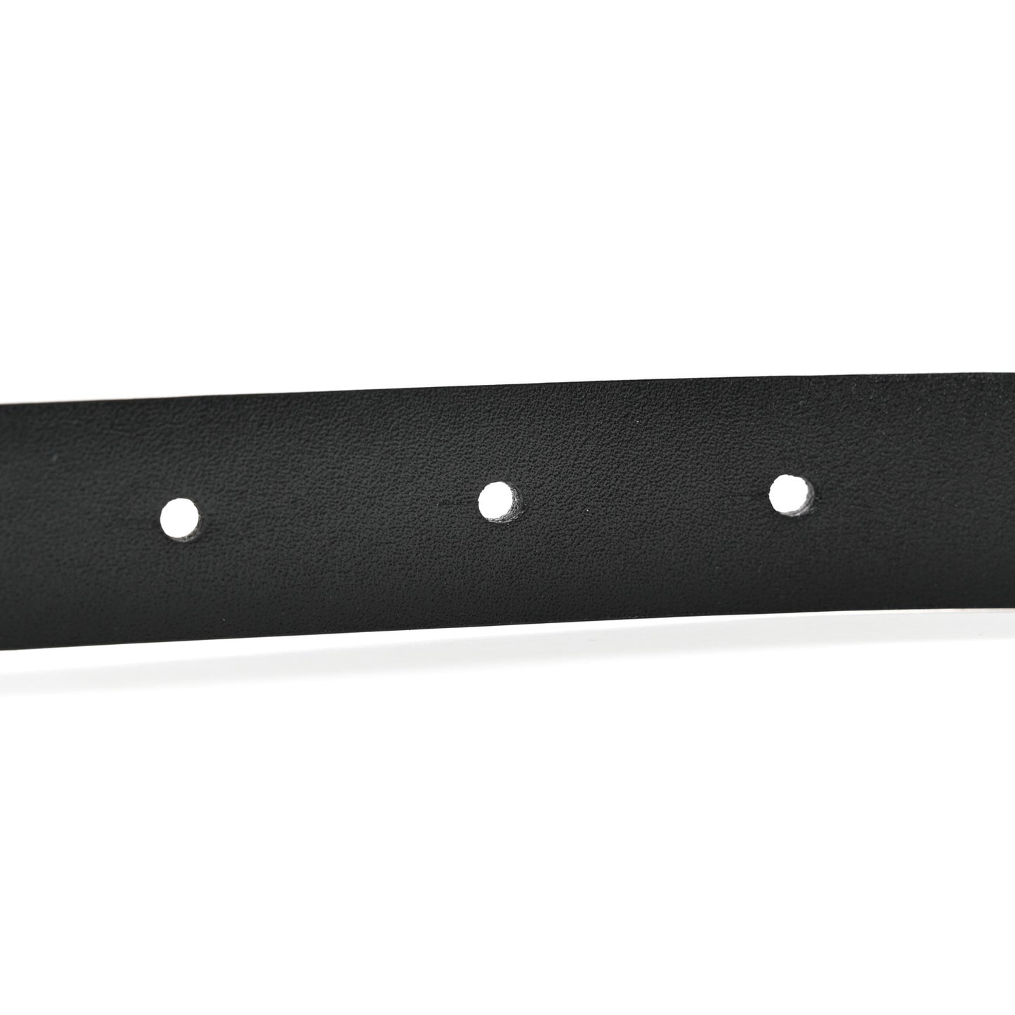 Calfskin Crystal Pearl CC Vendome Belt 75 30 Black