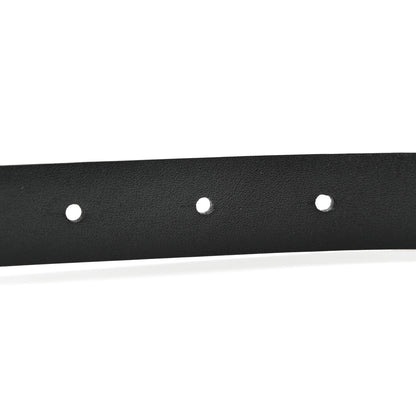 Chanel Calfskin Crystal Pearl CC Vendome Belt 75 30 Black 6 of 7