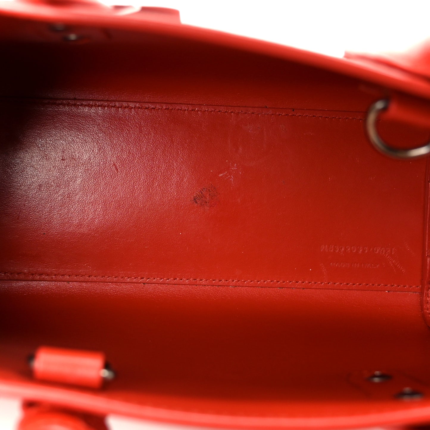 Grain de Poudre Nano Sac De Jour Red Orange