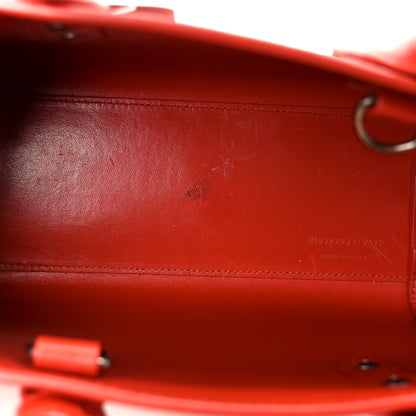 Saint Laurent Grain de Poudre Nano Sac De Jour Red Orange 4 of 10