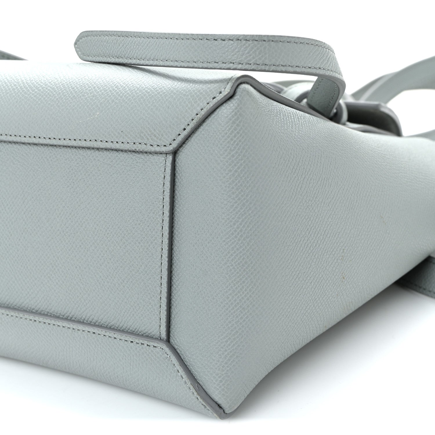 Celine Grained Calfskin Micro Belt Bag Cloud 11 of 11