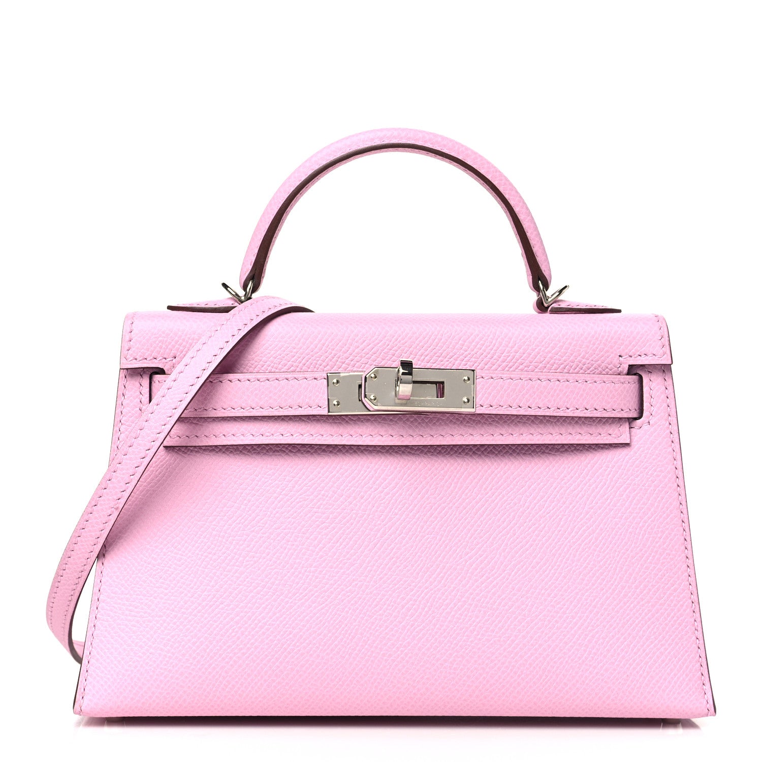 Hermes Epsom Mini Kelly Sellier 20 Mauve Sylvestre 1 of 10